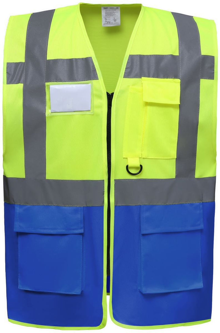 HVW 801 | Hi-Vis Multifunktionsweste (royal blue)