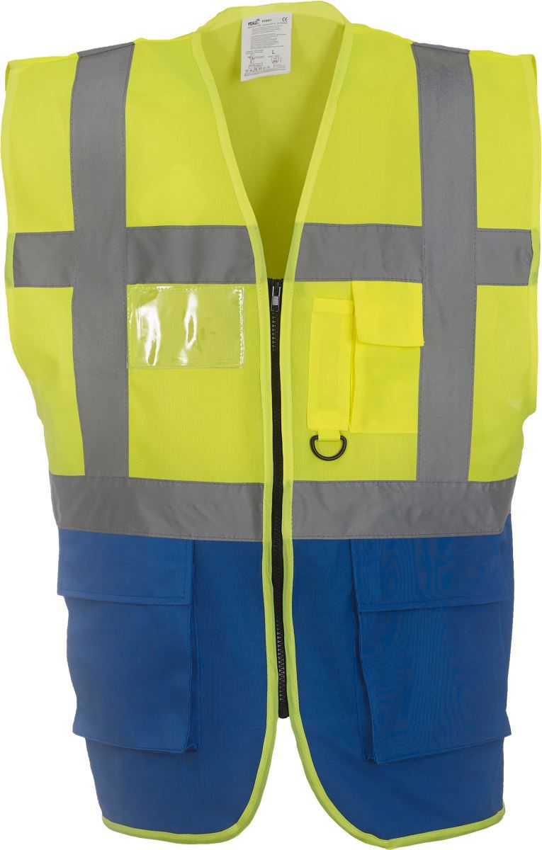HVW 801 | Hi-Vis Multifunktionsweste (royal blue)