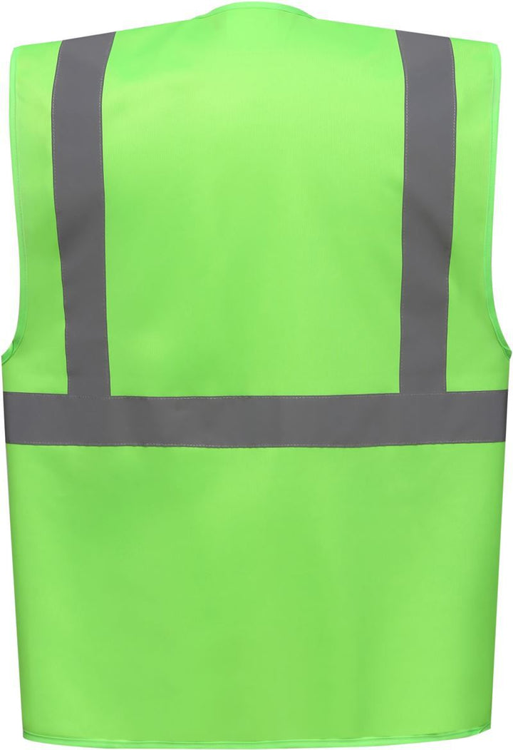 HVW 801 | Hi-Vis Multifunktionsweste (lime)