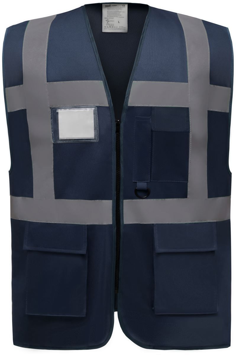 HVW 801 | Hi-Vis Multifunktionsweste (navy)