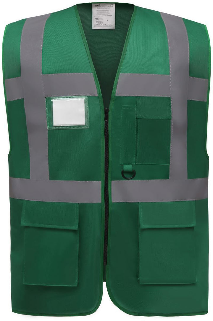 HVW 801 | Hi-Vis Multifunktionsweste (paramedic green)