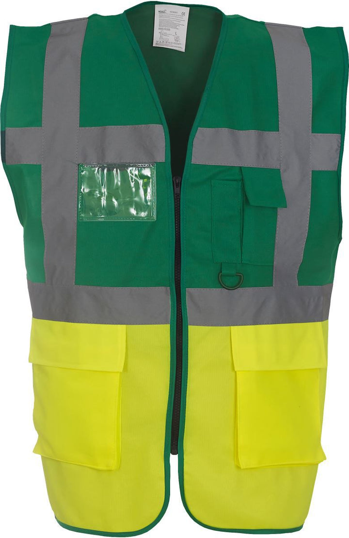 HVW 801 | Hi-Vis Multifunktionsweste (hi vis yellow)