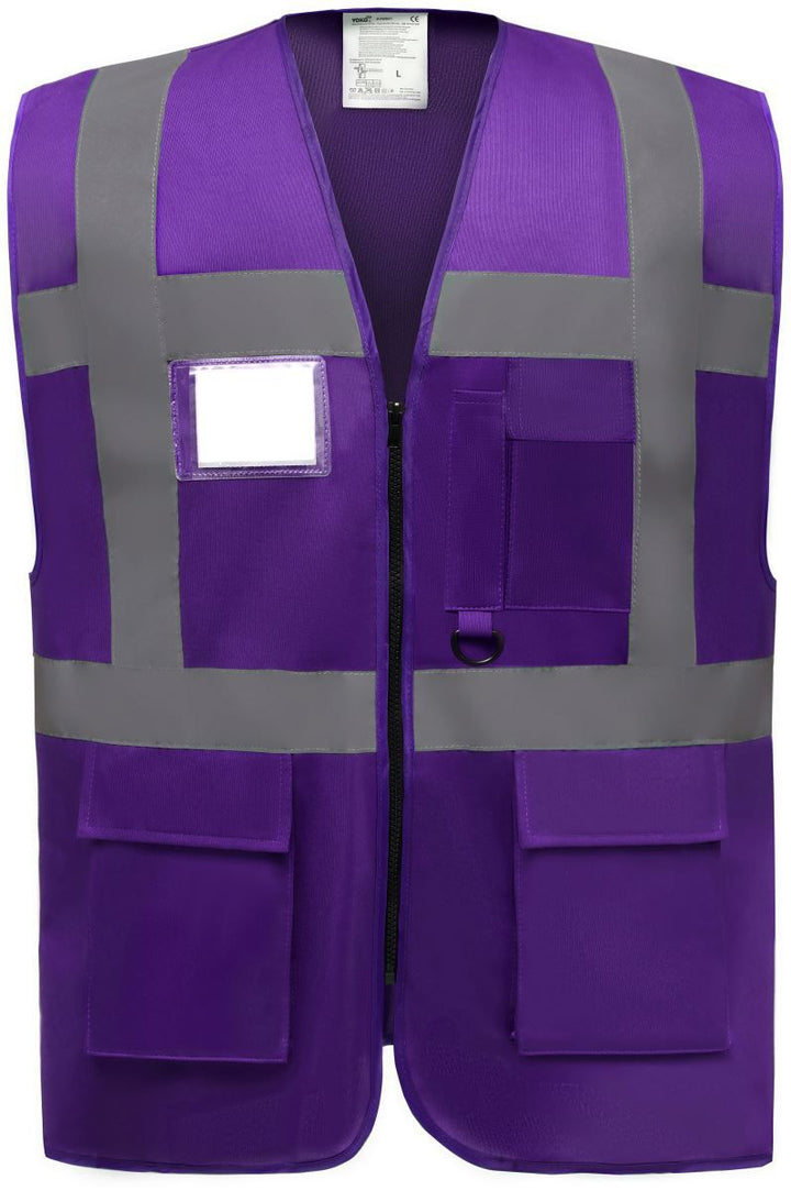 HVW 801 | Hi-Vis Multifunktionsweste (purple)