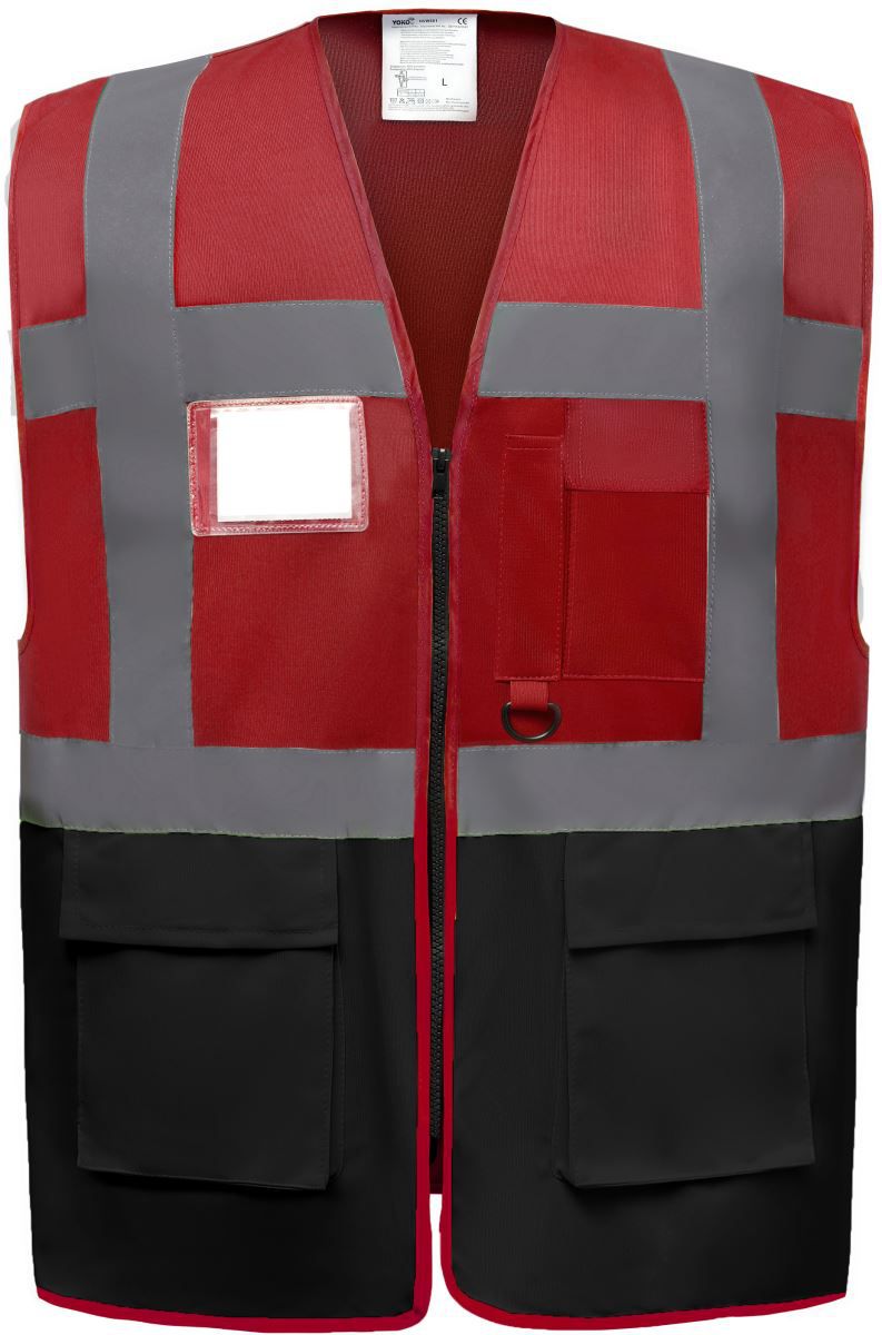 HVW 801 | Hi-Vis Multifunktionsweste (black)