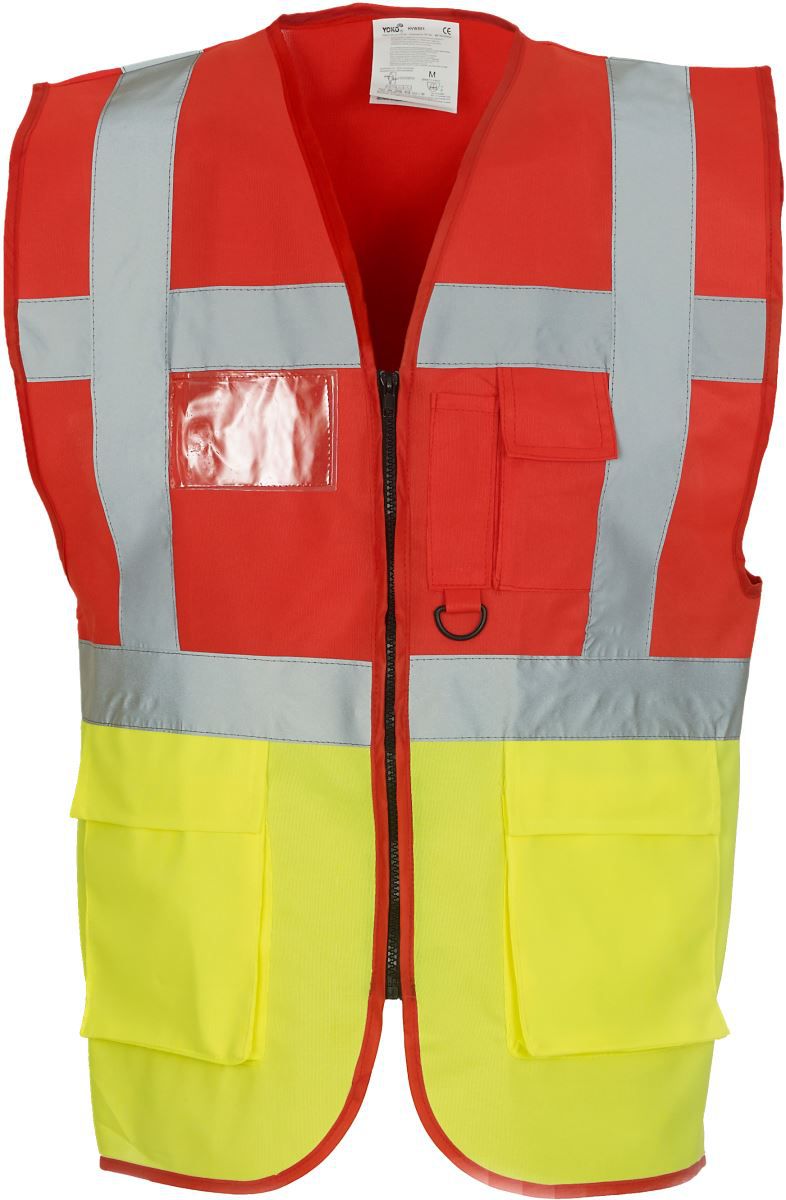 HVW 801 | Hi-Vis Multifunktionsweste (hi vis yellow)