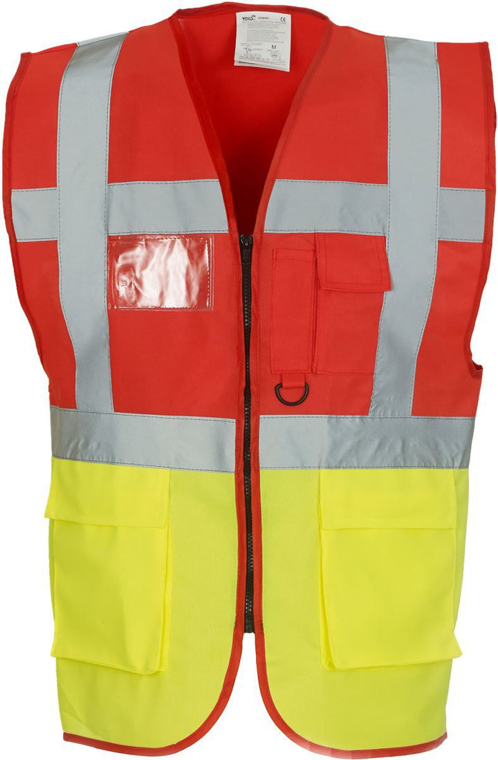 HVW 801 | Hi-Vis Multifunktionsweste (hi vis yellow)