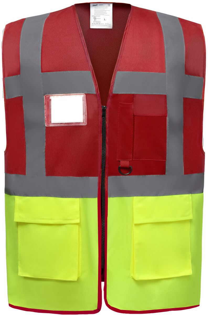 HVW 801 | Hi-Vis Multifunktionsweste (hi vis yellow)