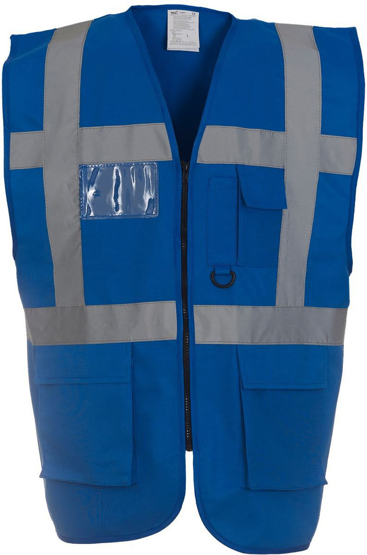 HVW 801 | Hi-Vis Multifunktionsweste (royal blue)