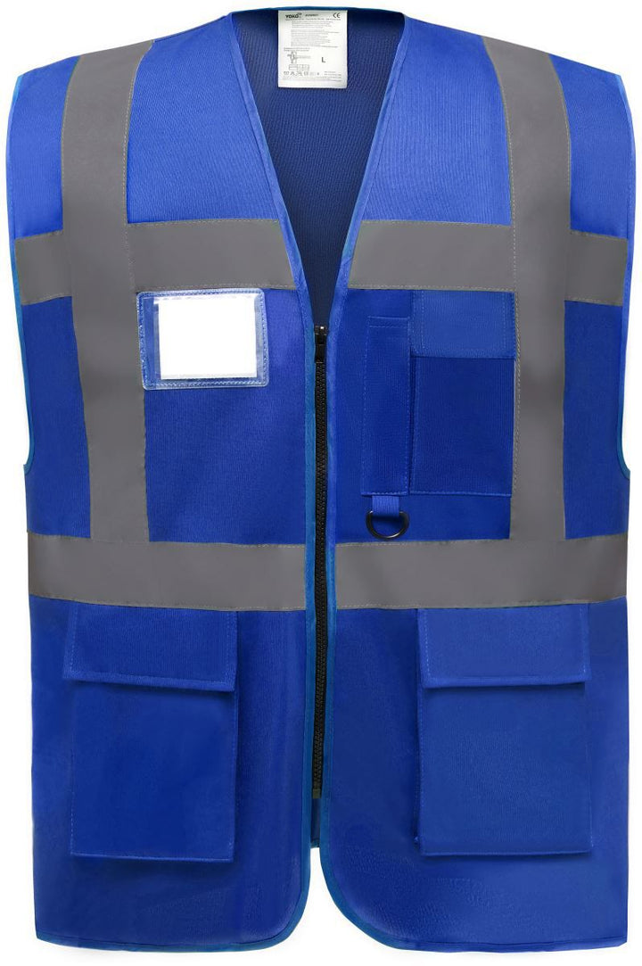 HVW 801 | Hi-Vis Multifunktionsweste (royal blue)
