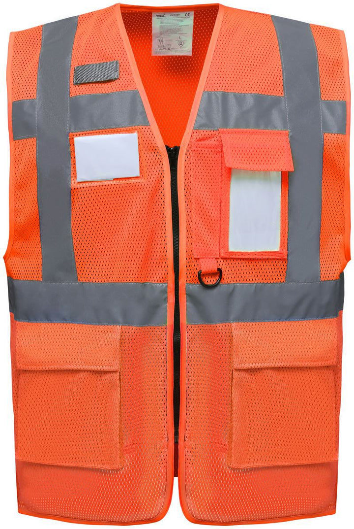 HVW 820 | Hi-Vis Mesh Warnweste (hi vis orange)
