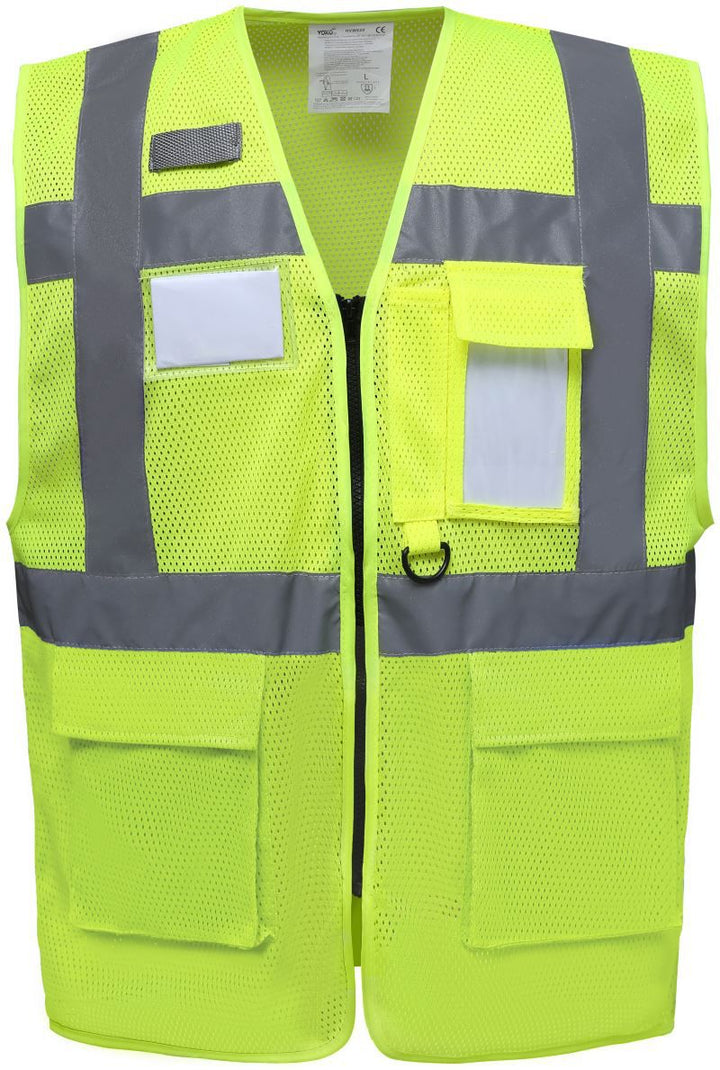 HVW 820 | Hi-Vis Mesh Warnweste (hi vis yellow)