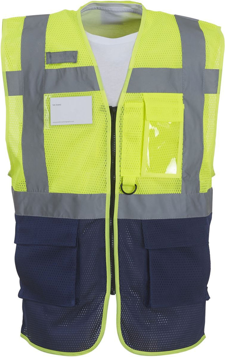 HVW 820 | Hi-Vis Mesh Warnweste (navy)
