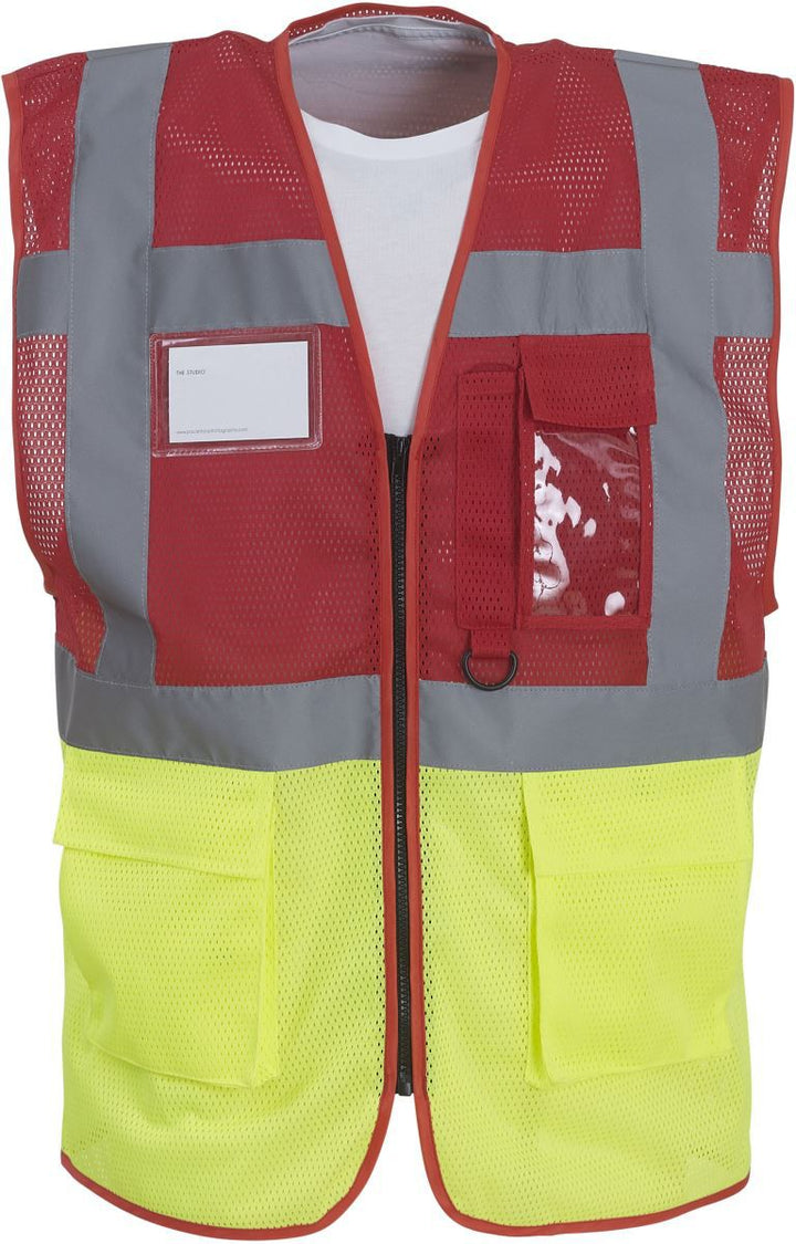 HVW 820 | Hi-Vis Mesh Warnweste (hi vis yellow)