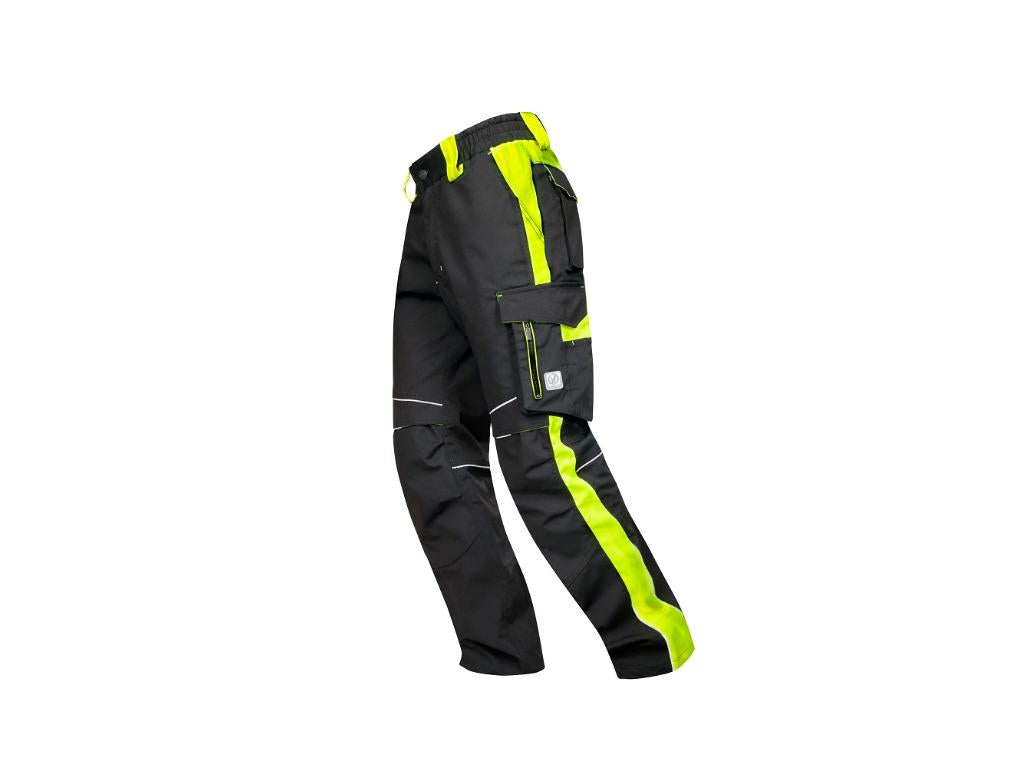 ARDON | Bundhose ®NEON schwarz-gelb verkürzt